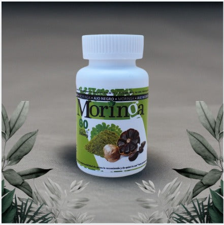 Ajo Negro con Moringa